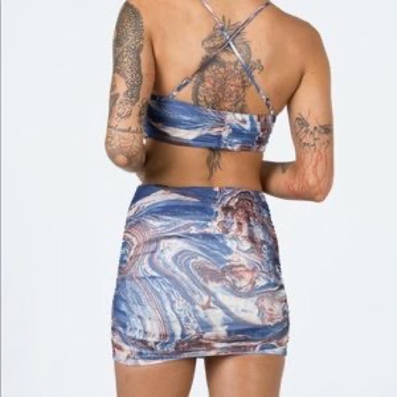 Princess Polly Beacon Set Blue - Picture 2 of 9